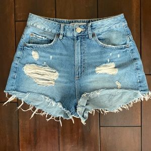Garage Denim Shorts